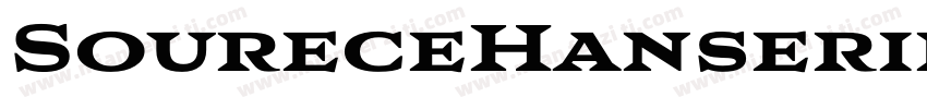 SoureceHanserifSC He字体转换
